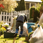 débarras d'un jardin